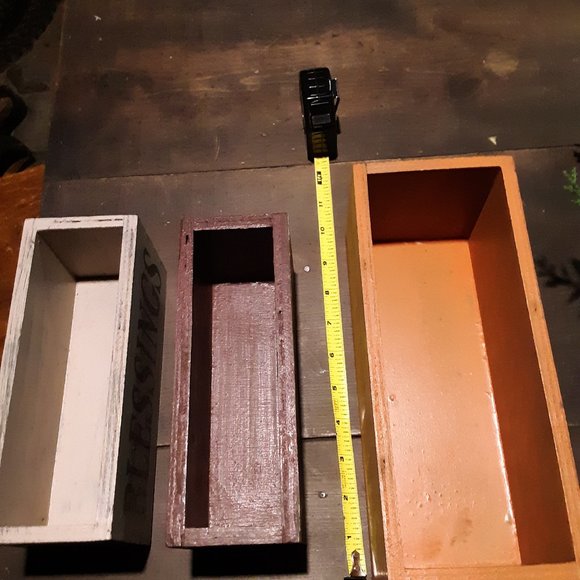 Wood Boxes set of 3 - Picture 6 of 6